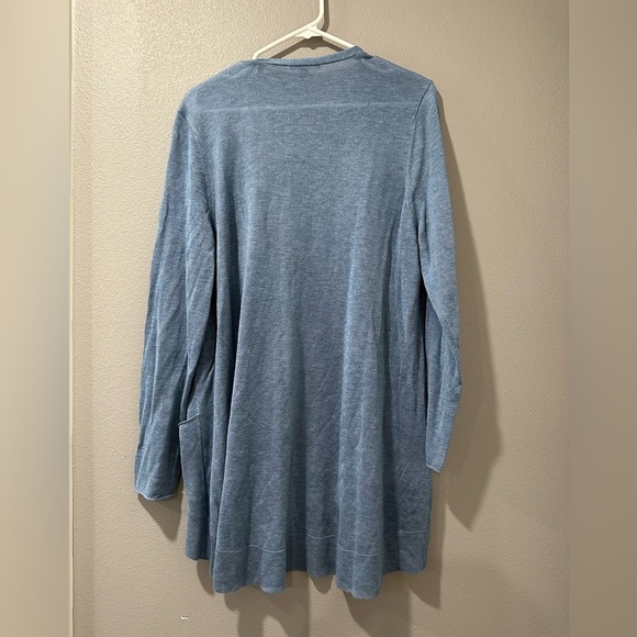 Eileen Fisher Women's Open Front Cardigan Sweater - Size LG - Picture 3 of 9
